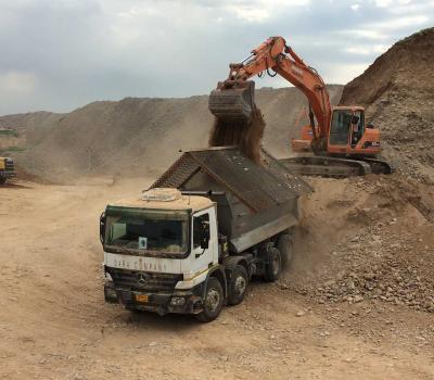 Implementation of civil engineering works for the refinery and power station